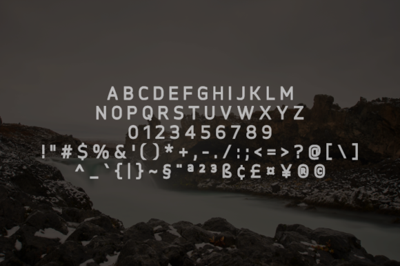Romelia Font PNG with transparent background - Preview 1
