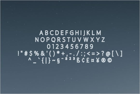 Selvhina Font PNG with transparent background - Preview 1
