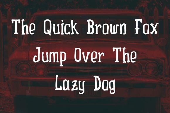 Black Roast Font - Preview 5
