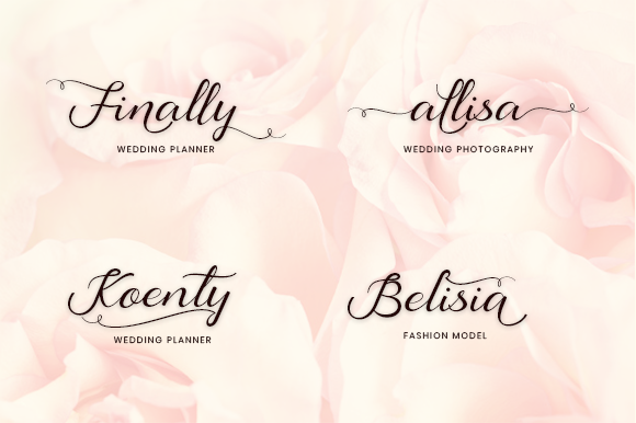 Fionna Font PNG with transparent background - Preview 2