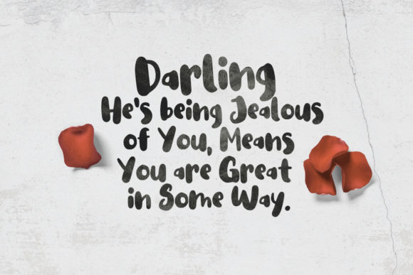 Jealous Font - Preview 2