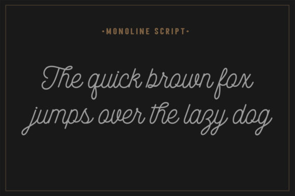 Monotage Font PNG with transparent background - Preview 4