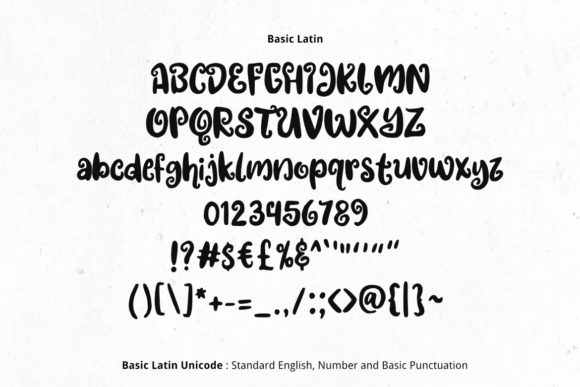 Shaly Font PNG with transparent background - Preview 1