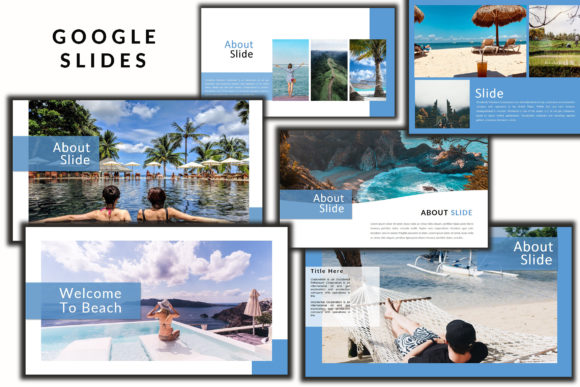 Preview of Delicious Food - Fresh Google Slides food presentation template