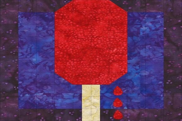 Patriotic Sampler Block 05 - Popsicle