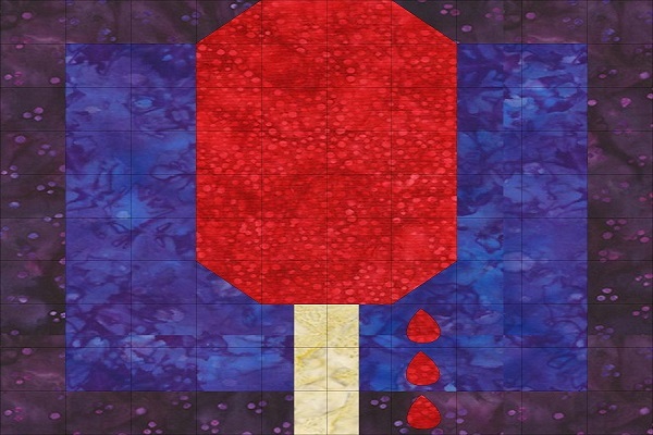 Patriotic Sampler Block 05 - Popsicle