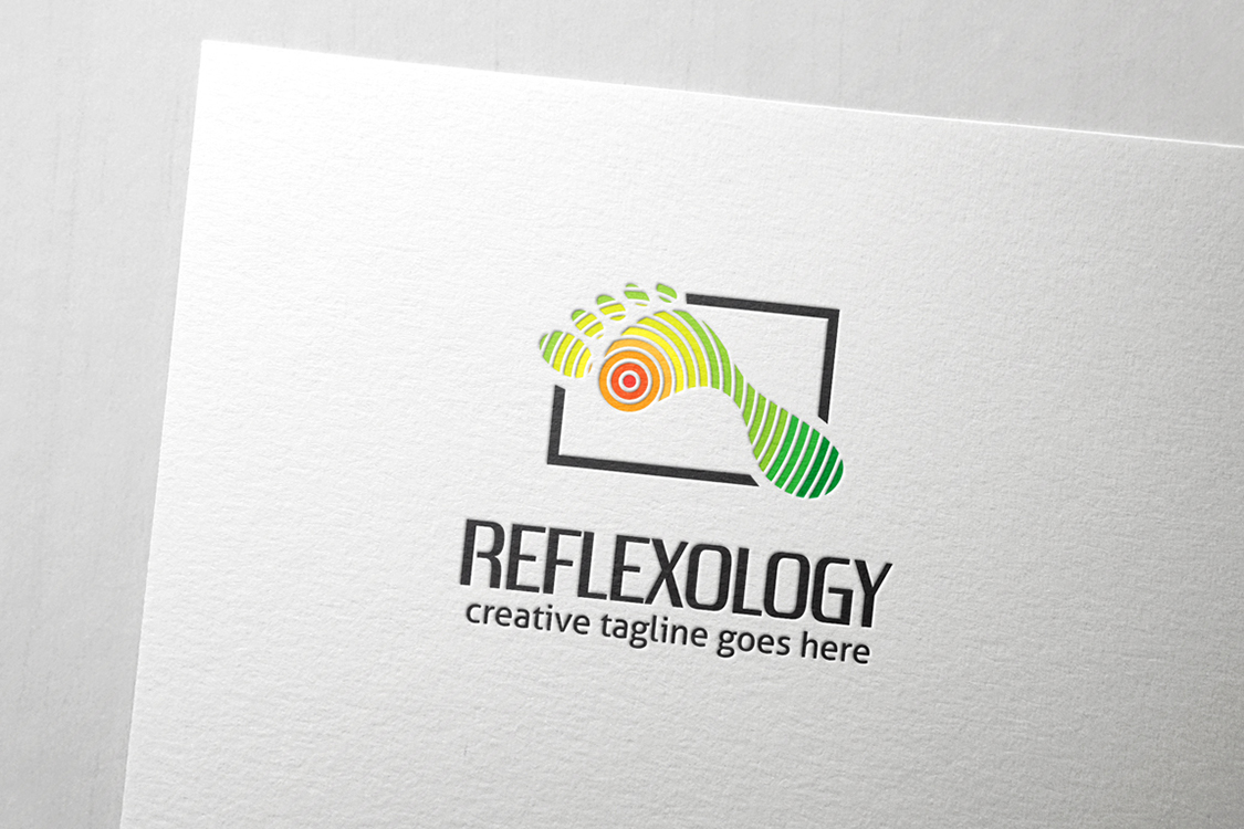 Reflexology Logo Graphic by Slim Studio · Creative Fabrica