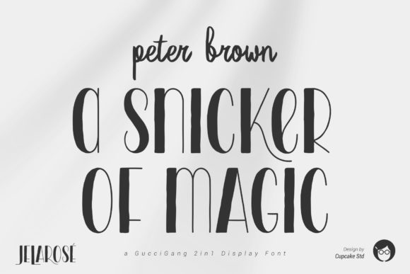 AL Jelarose 2 in 1 Font - Preview 3