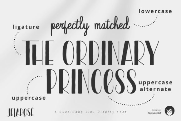 AL Jelarose 2 in 1 Font - Preview 4