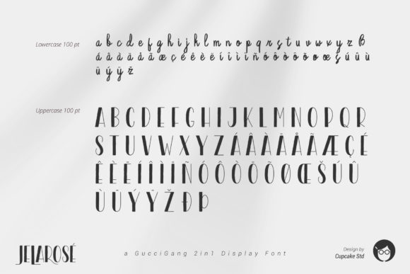 AL Jelarose 2 in 1 Font - Preview 6