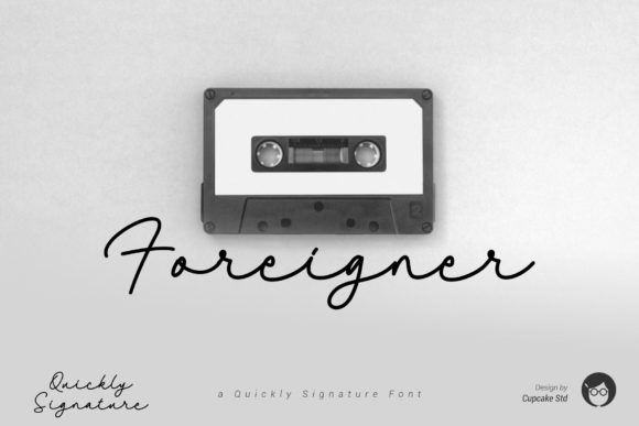 AL Quickly Signature Font - Preview 4