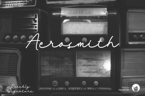 AL Quickly Signature Font - Preview 5