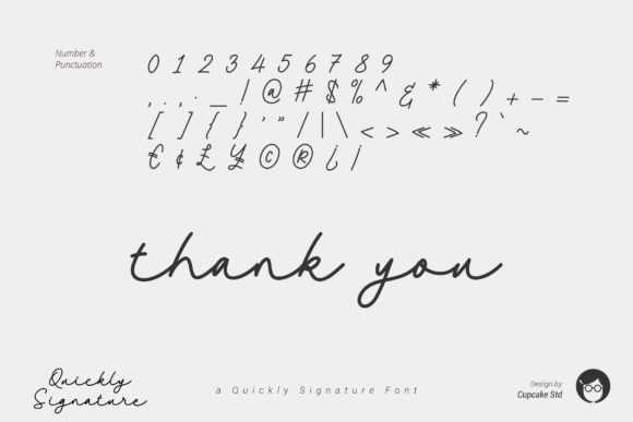 AL Quickly Signature Font - Preview 6