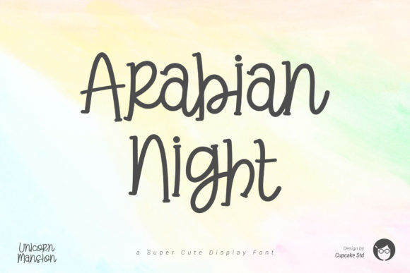 AL Unicorn Mansion Font - Preview 3