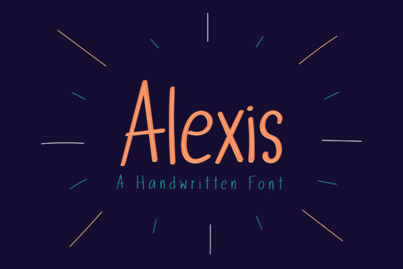 Alexis Polices Manuscrites Police Par Wanida Toffy