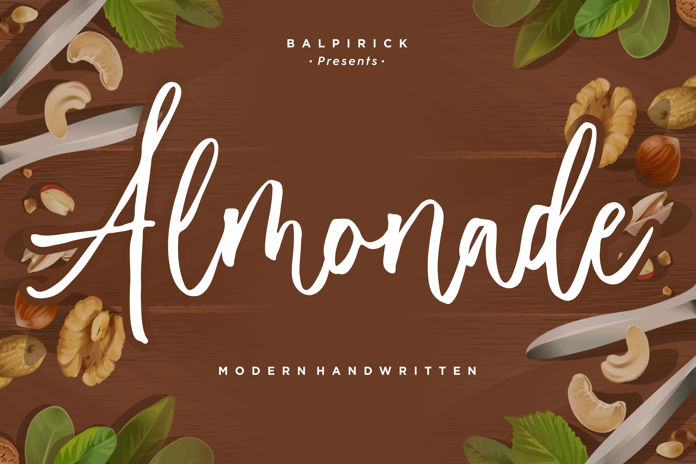 Almonade Font by Balpirick · Creative Fabrica