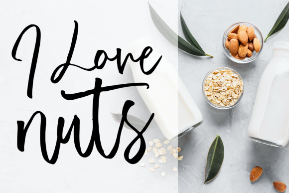Almonade Font PNG with transparent background - Preview 2