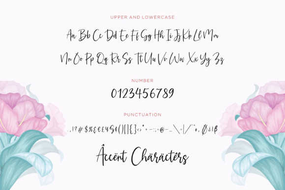 Amarylli Blossom Font - Preview 5