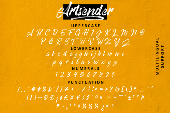 Artsender Font - Preview 6