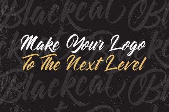 Blackcat Font - Preview 1