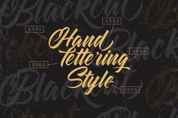 Blackcat Font - Preview 5