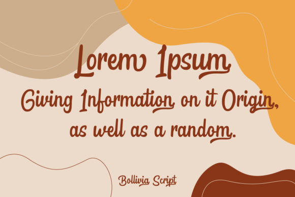 Bollivia Script Font - Preview 5