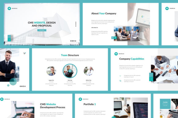 CMS Website Proposal Google Slides