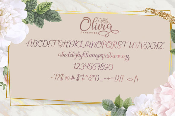 Candy Olivia Font - Preview 5