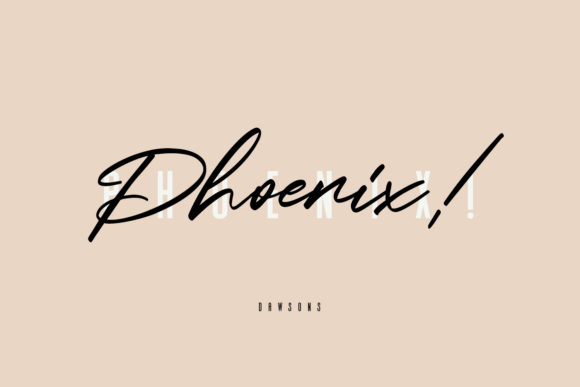 Dawsons Font - Preview 2