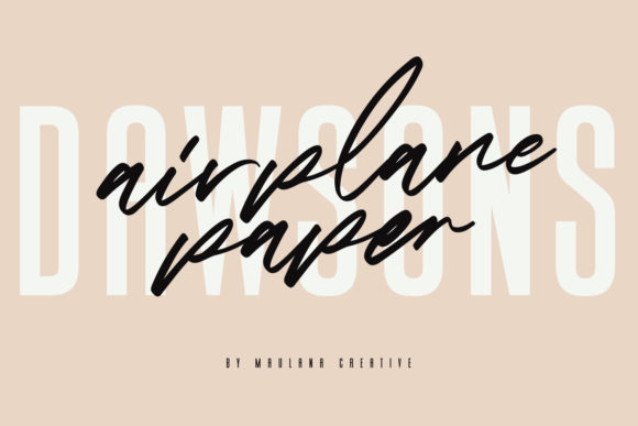 Dawsons Font - Preview 4