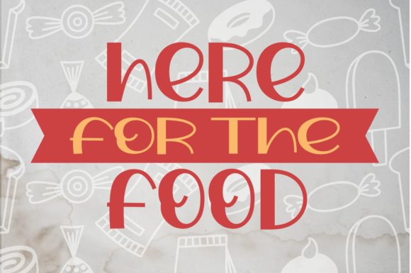 Dining Companion Font - Preview 3
