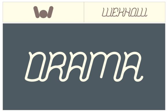 Dolphin Ocean Wave Font - Preview 4