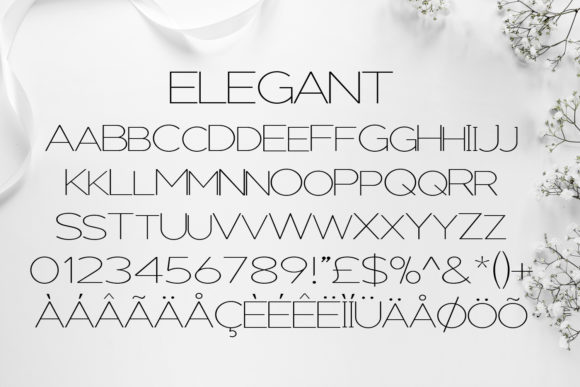 Elegant Font - Preview 1