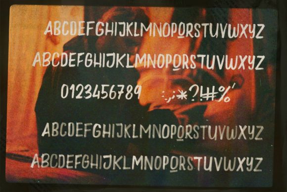 Exit Brush Font - Preview 5
