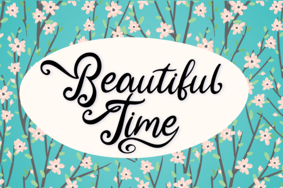 Fine Spring Font - Preview 5