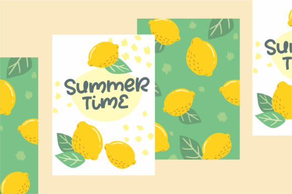 Fresh Lemon Font - Preview 2