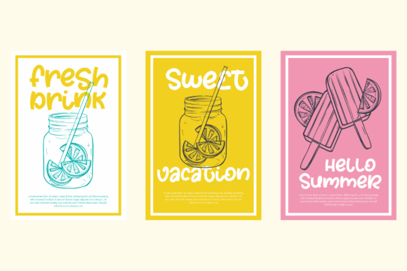 Fresh Lemon Font - Preview 4