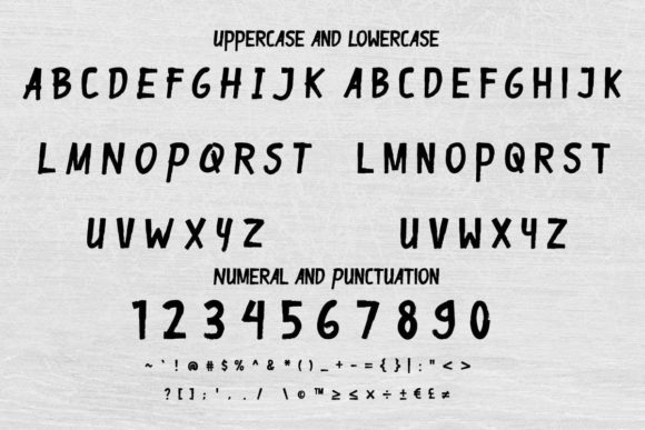 Gapbrooth Font - Preview 5