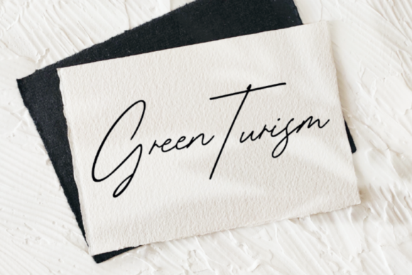 Gardenia Summer Font PNG with transparent background - Preview 3