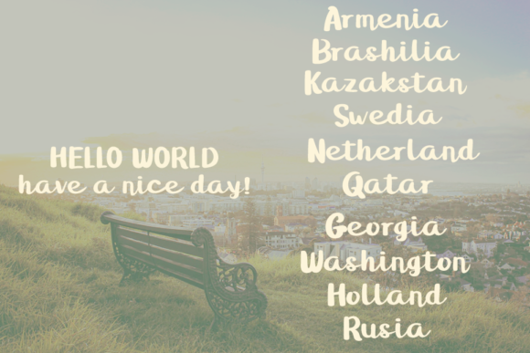 Gineva Font - Preview 4