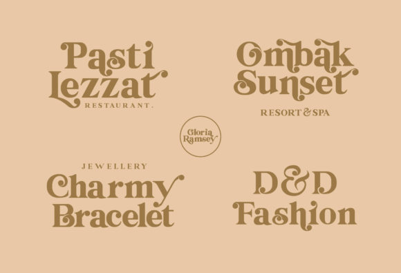 Gloria Ramsey Font - Preview 3