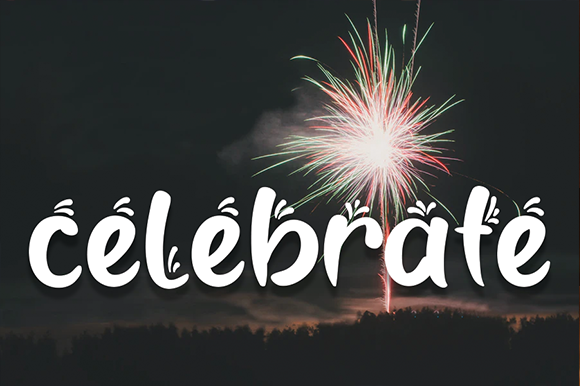 Happy Spark Font - Preview 2