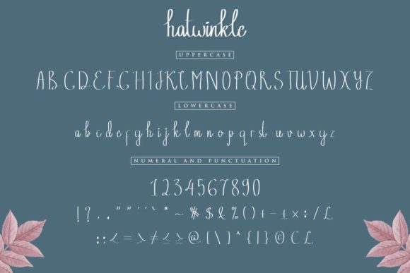 Hatwinkle Font - Preview 4
