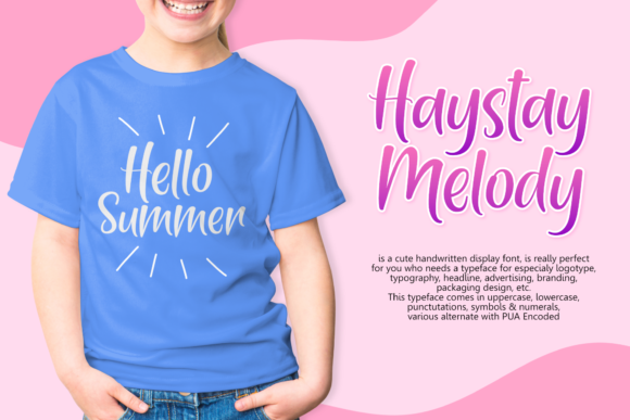Haystay Melody Font - Preview 1