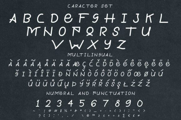 Kandis Marsh Font PNG with transparent background - Preview 4