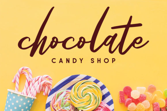 Mother Caramel Font PNG with transparent background - Preview 1