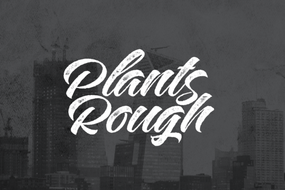 Plants  Font PNG with transparent background - Preview 4