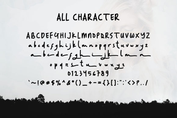 Random Handwritten Font font preview - 4