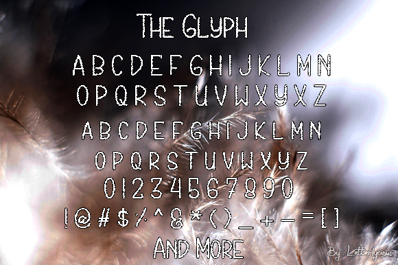 Rightious Font PNG with transparent background - Preview 4