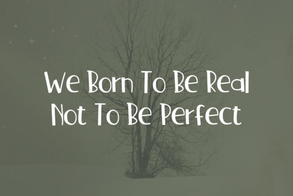 Snow Dew Font PNG with transparent background - Preview 2